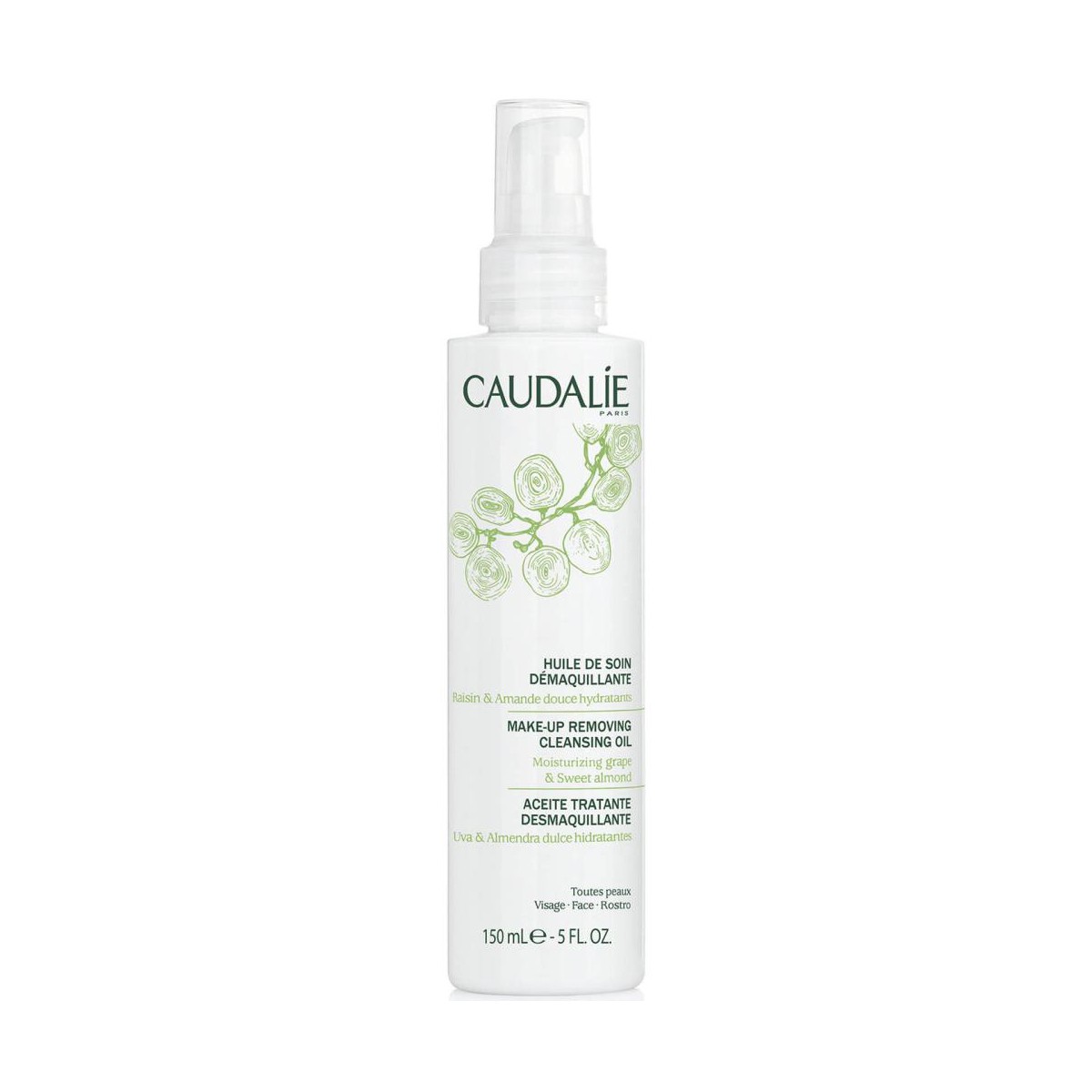 caudalie aceite tratante desmaquillante 150 ml