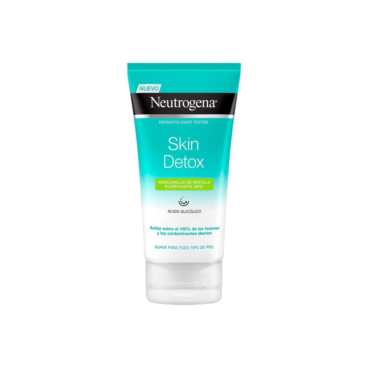 neutrogena skin detox mascarilla arcilla purificante 150 ml