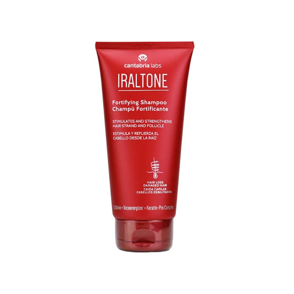 iraltone champu fortificante 200 ml 75 ml grat