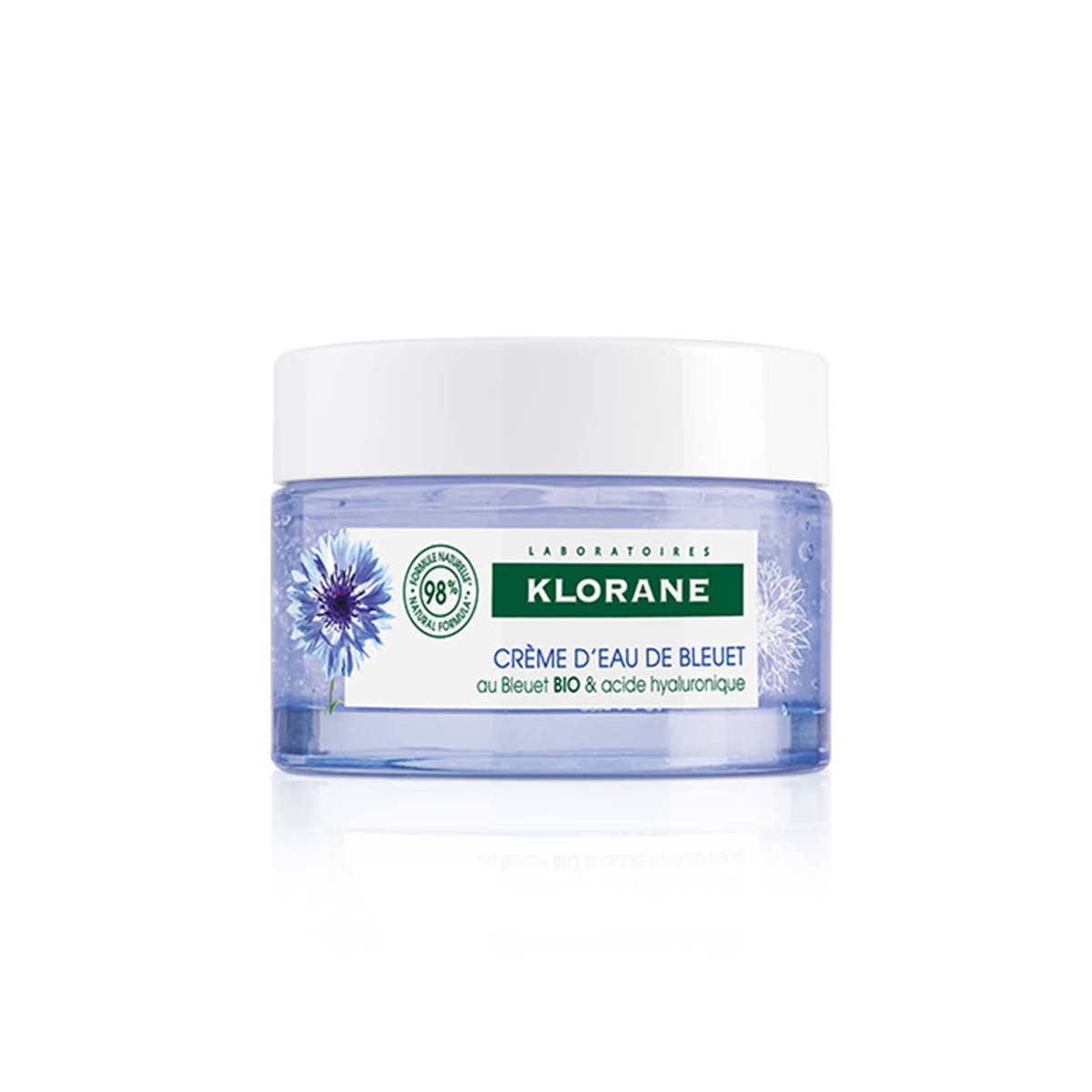 klorane gel crema al agua de aciano 50 ml