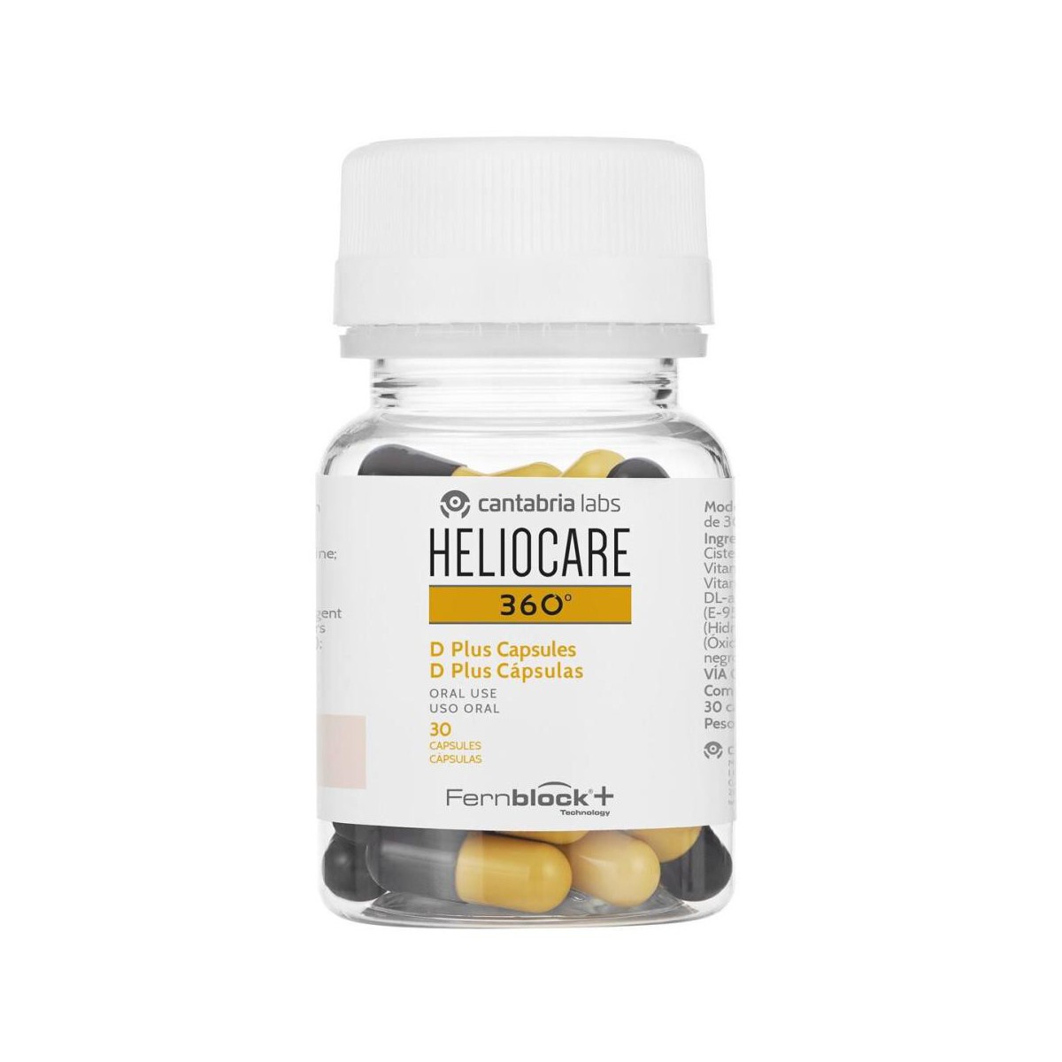 heliocare 360o d plus 30 capsulas