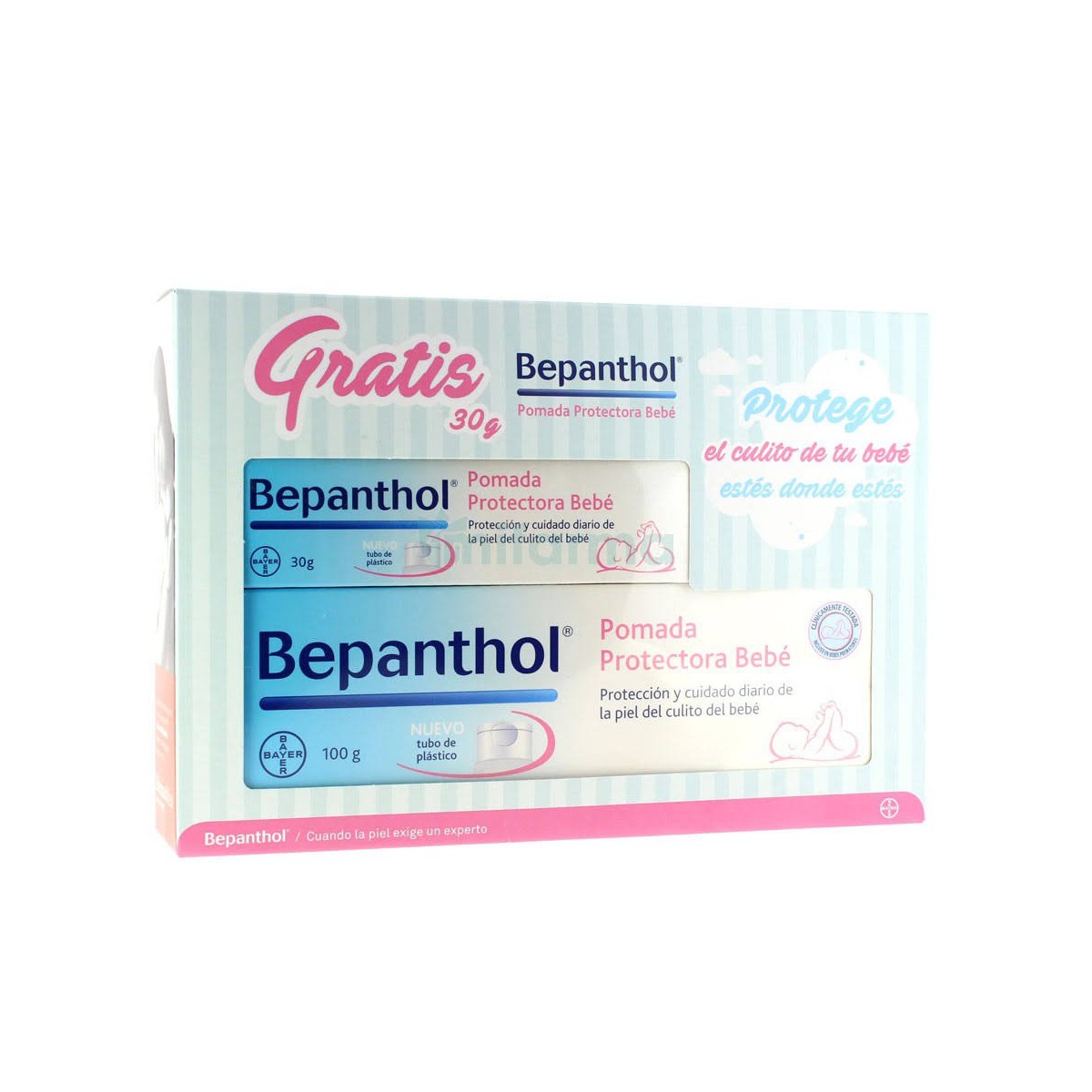 bepanthol pack pomada protectora bebe 100 gramos 30 gramos