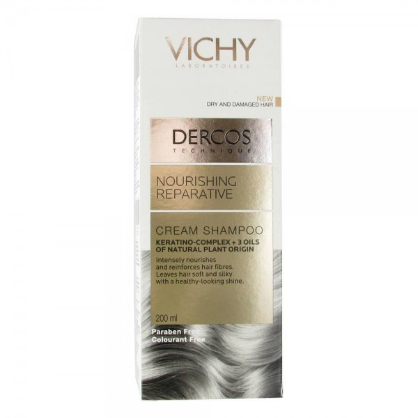 vichy dercos nutri reparador champu 200 ml
