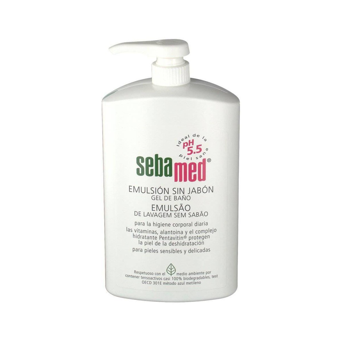 sebamed emulsion sin jabon 1 l