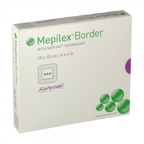 mepilex border aposito esteril 10 x 10 cm