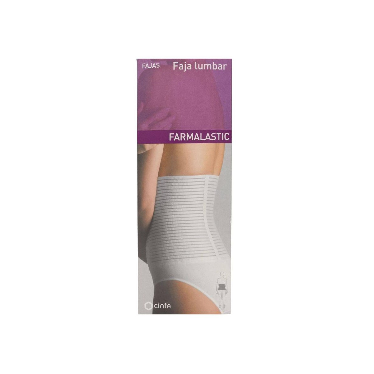 farmalastic faja lumbar blanca talla 3