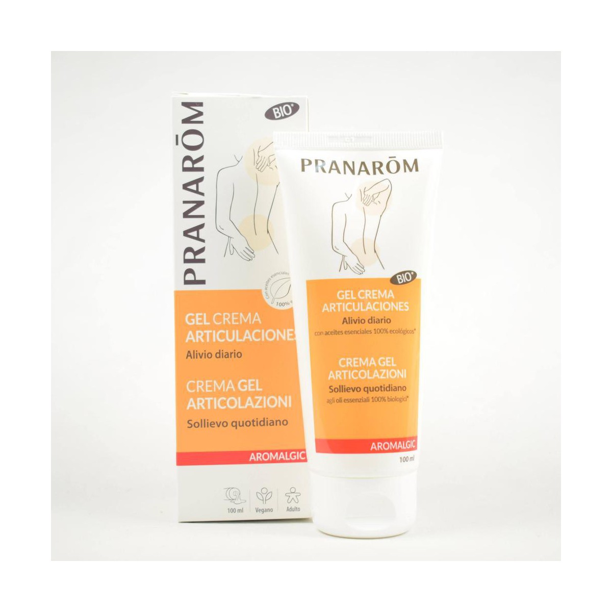 pranarom aromalgic gel crema articulaciones bio 100 ml