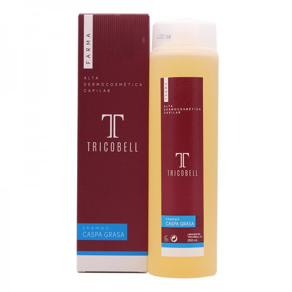 tricobell champu caspa grasa 250 ml