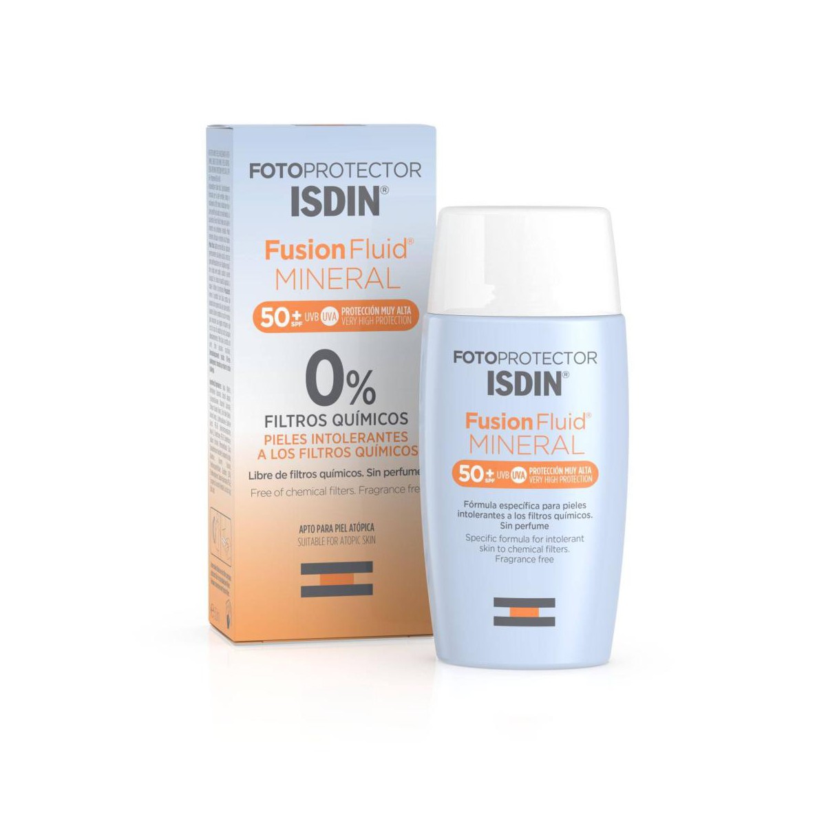isdin fotoprotector mineral fusion fluid 50 50 ml