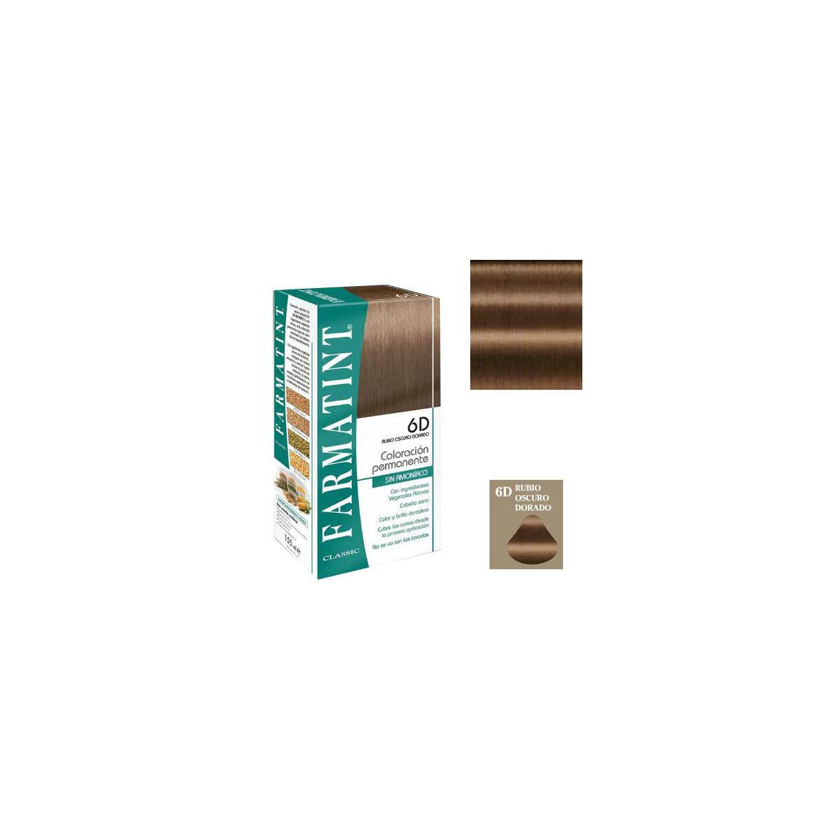 farmatint 6d rubio oscuro dorado crema
