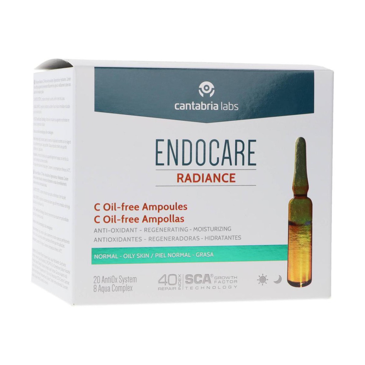 endocare 30 ampollas c oil free