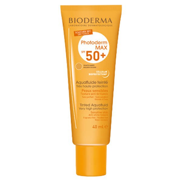 bioderma photoderm max aquafluide dorado spf 50 40 ml