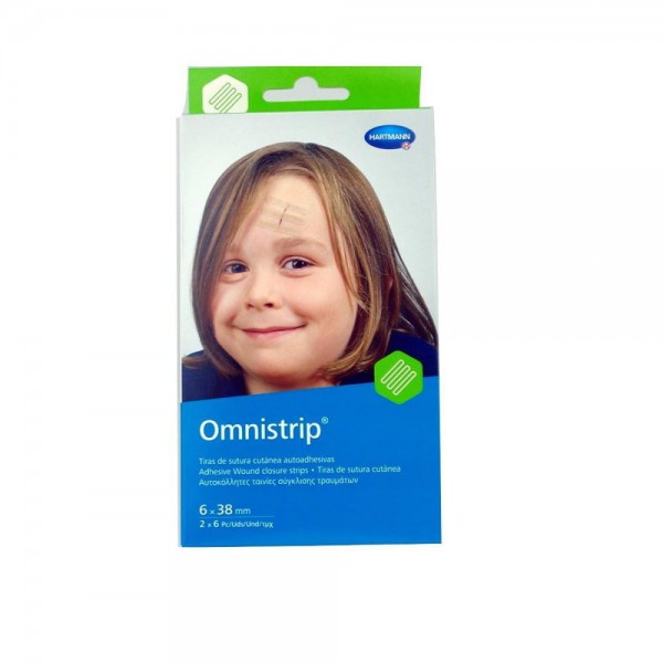 omnistrip sutura cutanea esteril 6 mm x 38 mm