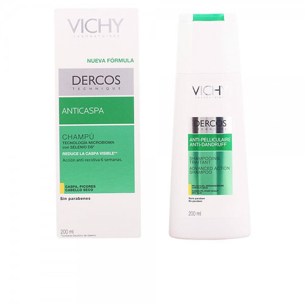 vichy dercos anticaspa champu cabello seco 400 ml