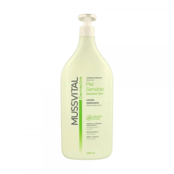 mussvital dermactive locion hidratante piel sensible 1000ml