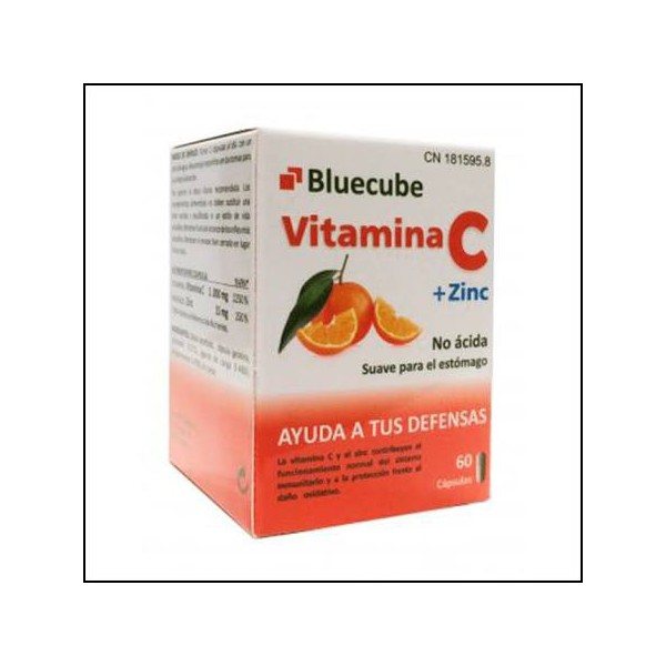 vitamina c zinc blue cube 60 caps