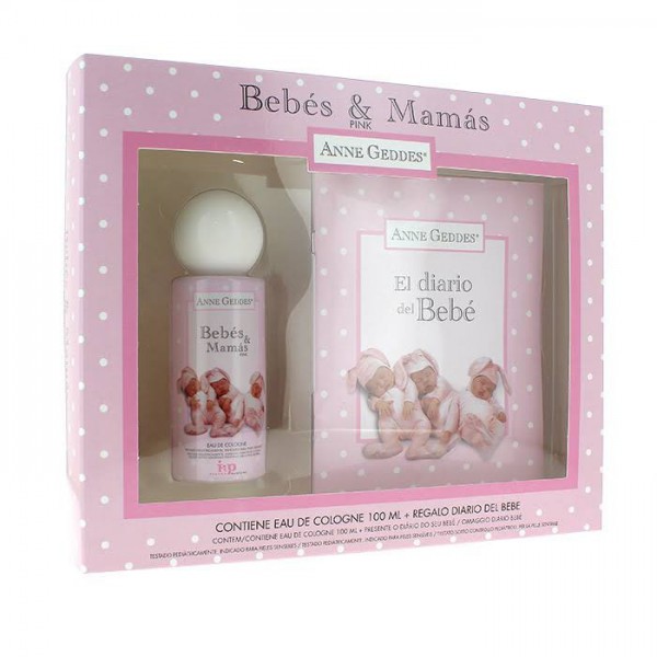 anne geddes pack rosa agua de colonia 100 ml diario