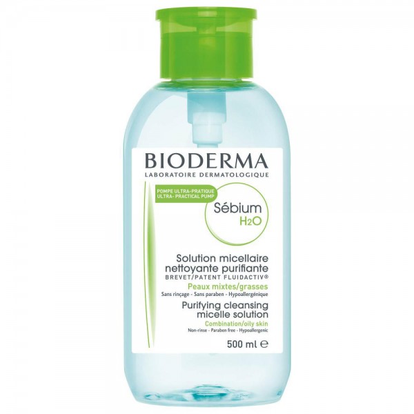 bioderma sebium h2o solucion micelar 500 ml