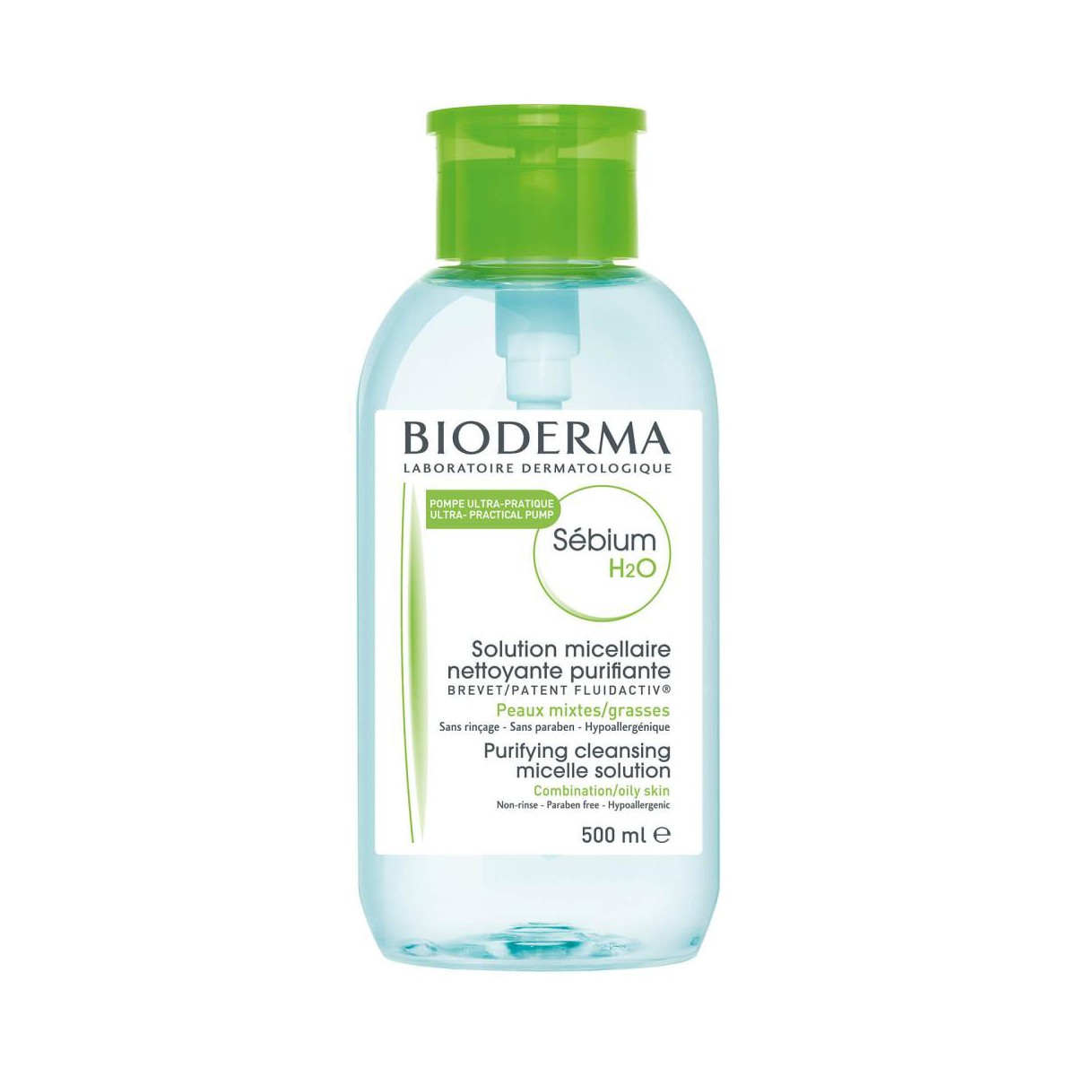 bioderma sebium h2o solucion micelar 500 ml