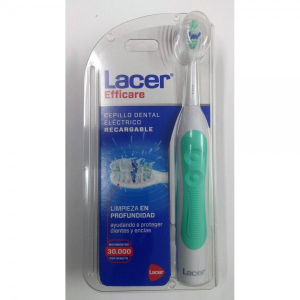 lacer cepillo dental electrico recargable efficare