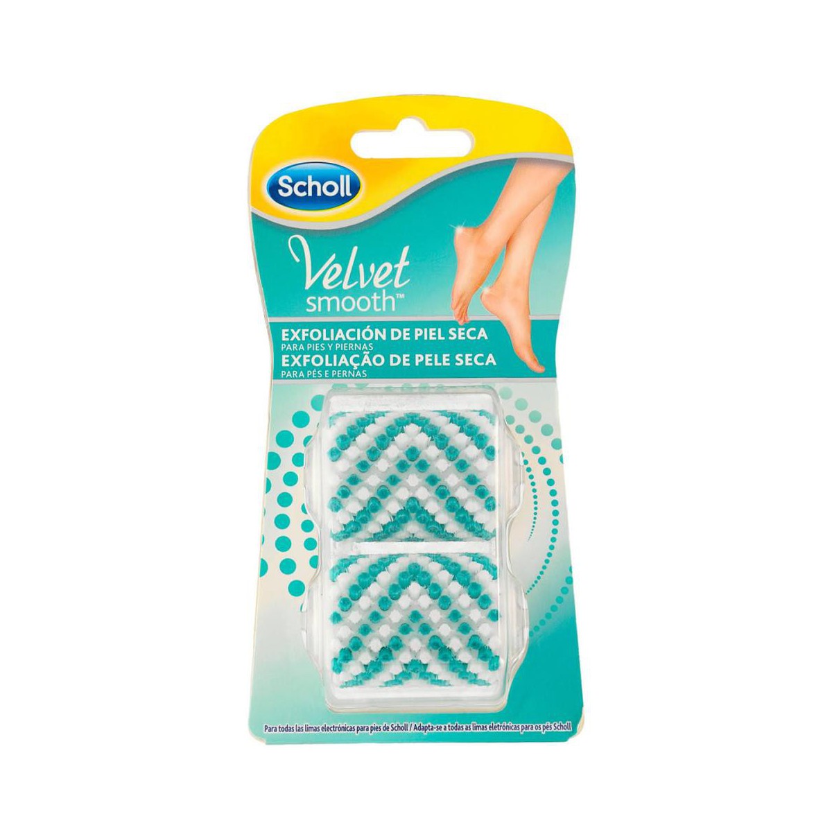 recambio lima pies exfoliante scholl