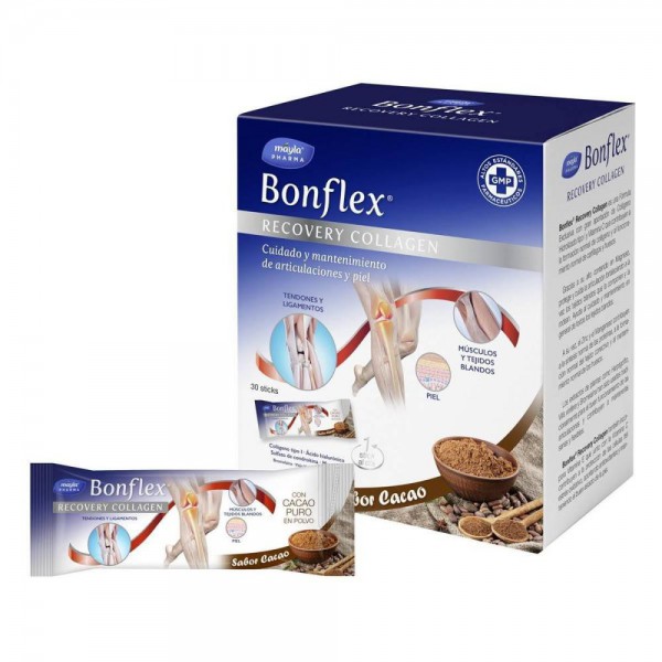 bonflex recovery collagen cacao 30 stick