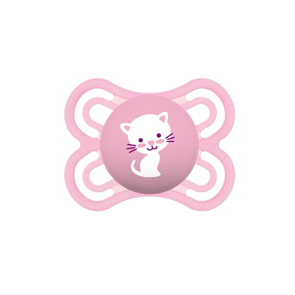 chupete mam perfect silicona 0m rosa