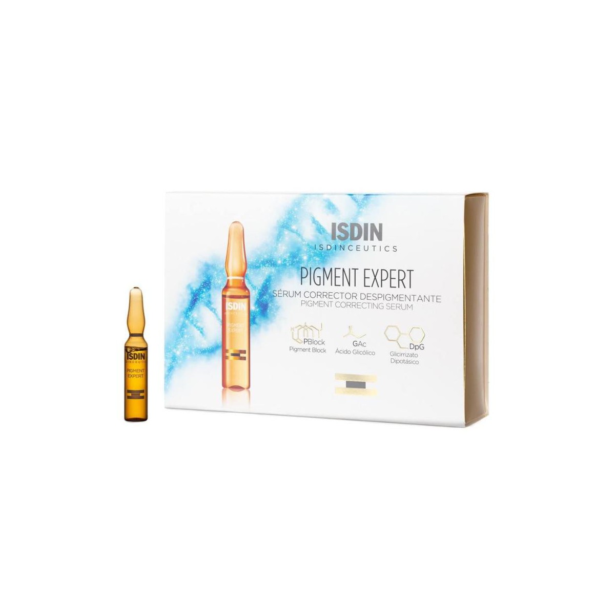 isdinceutics pigment expert 30 ampollas