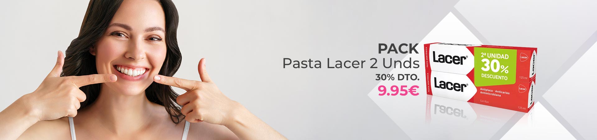 Pack Pasta Lacer 2 unds 30% dto.